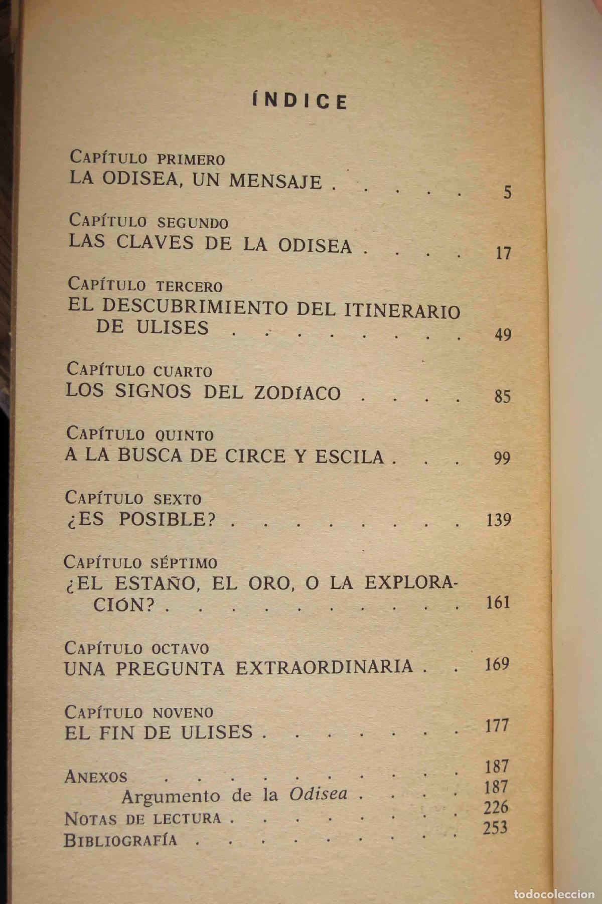 Libros de segunda mano: El c&oacute;digo secreto de la Odisea. Pillot - Foto 2