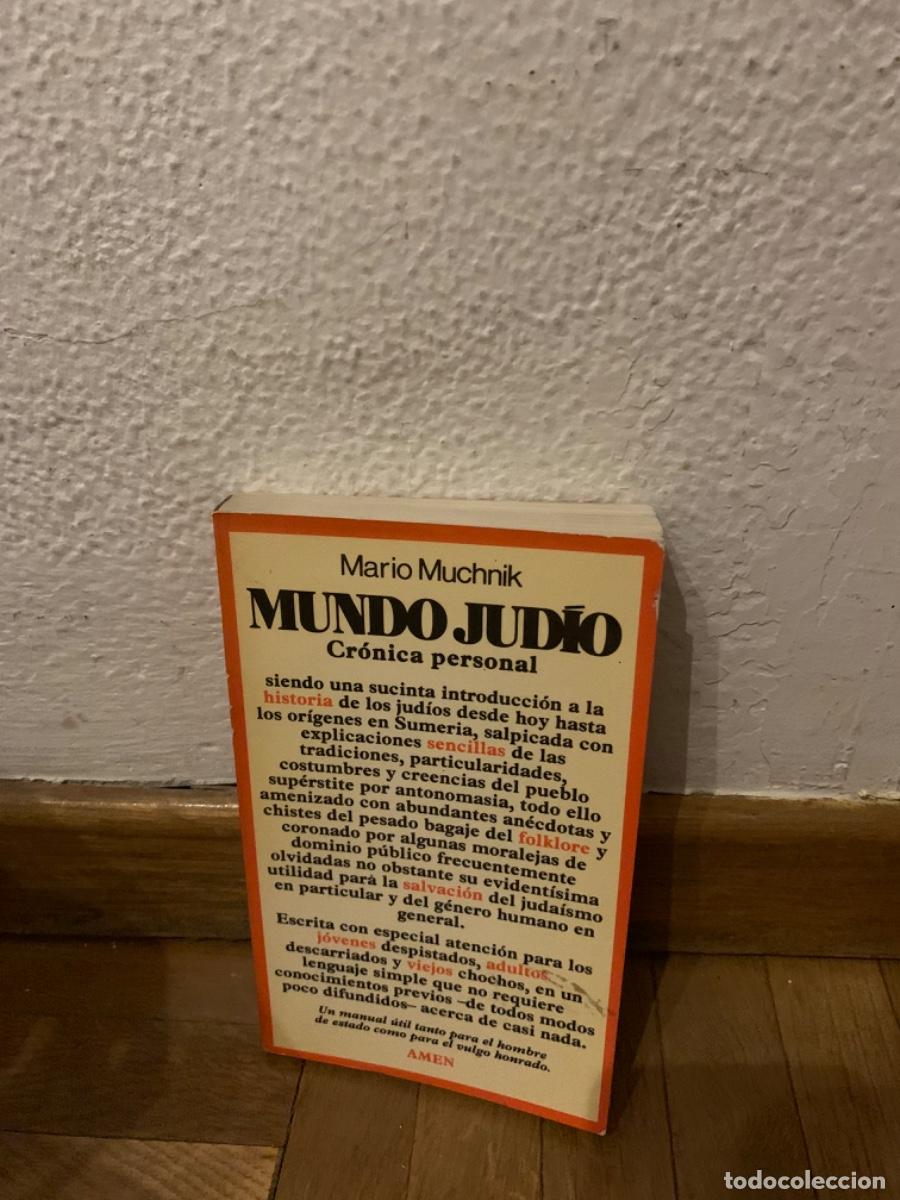 Libros de segunda mano: Mundo jud&iacute;o, Mario Muchnik, Ed . Lumen - Foto 1