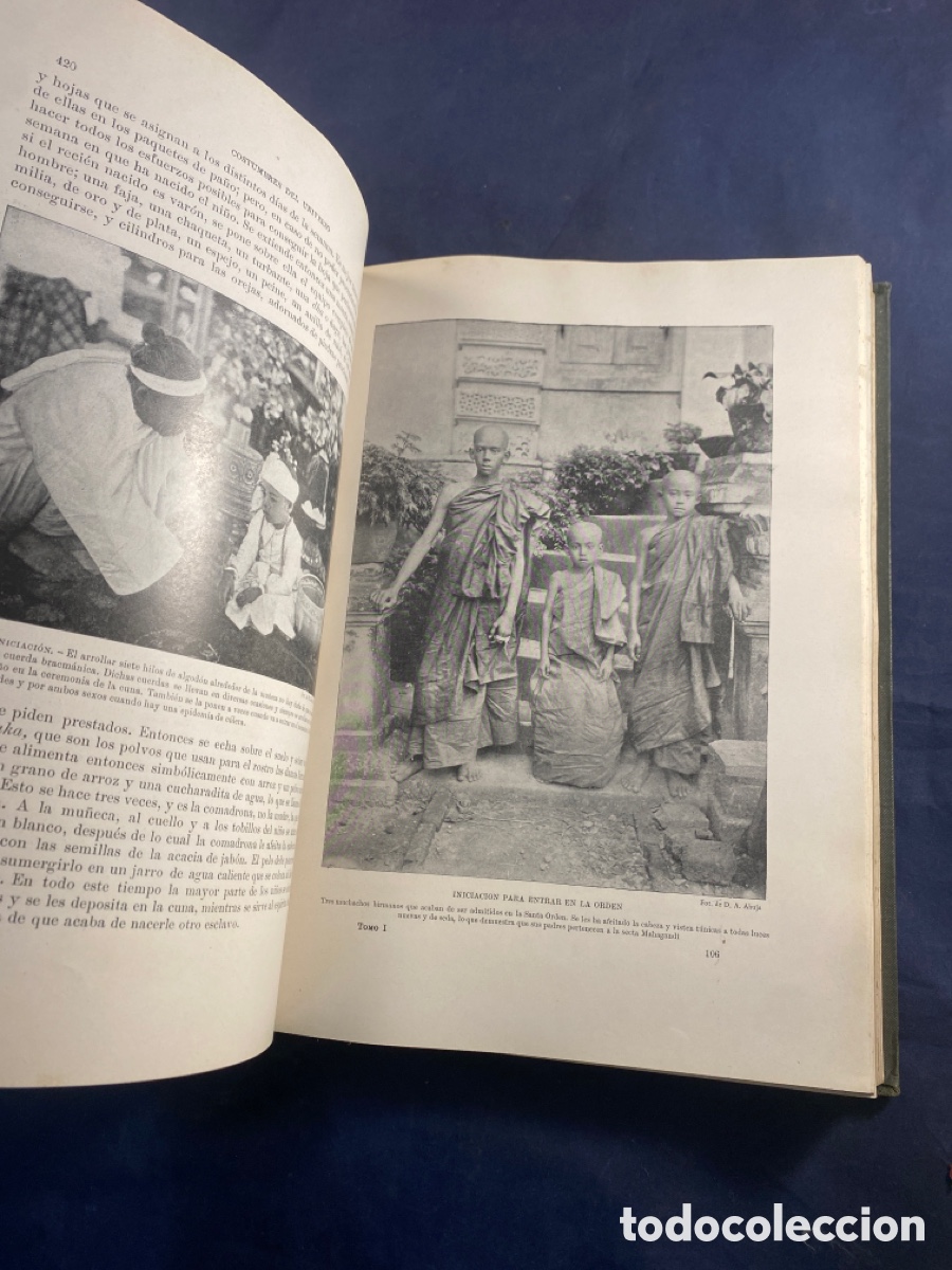 Libros de segunda mano: Costumbres del universo. Montaner y Simon. Barcelona - Foto 4