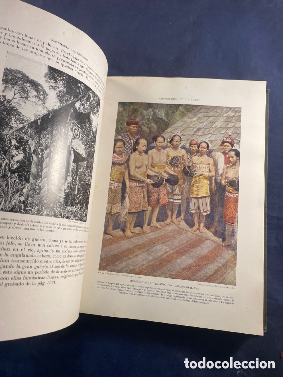 Libros de segunda mano: Costumbres del universo. Montaner y Simon. Barcelona - Foto 5