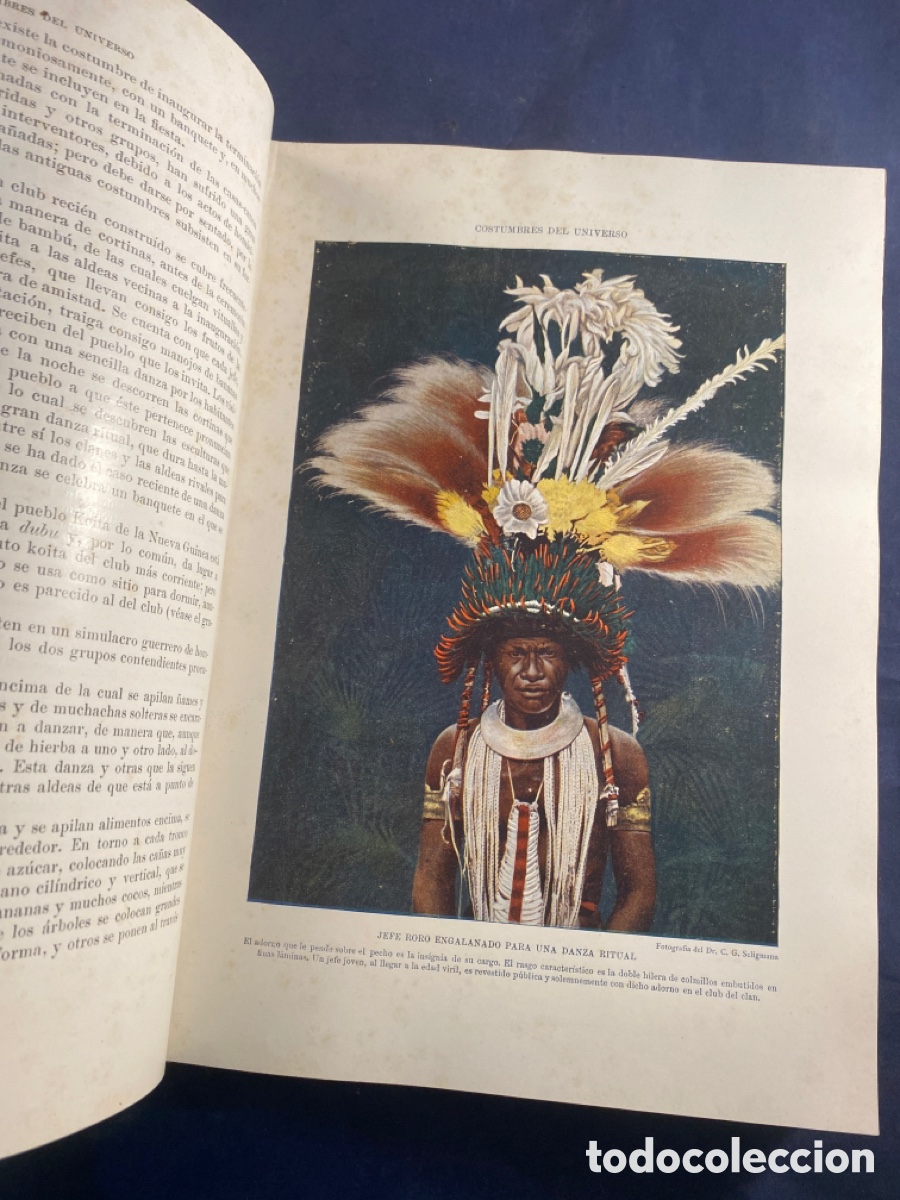 Libros de segunda mano: Costumbres del universo. Montaner y Simon. Barcelona - Foto 7