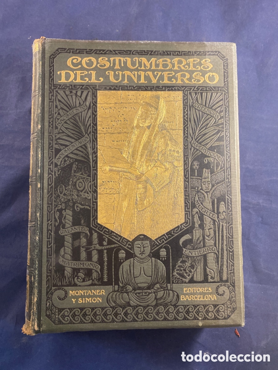 Libros de segunda mano: Costumbres del universo. Montaner y Simon. Barcelona - Foto 1