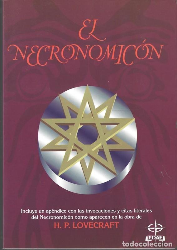 Libros de segunda mano: EL NECRONOMIC&Oacute;N H.P. LOVECRAFT - Foto 1