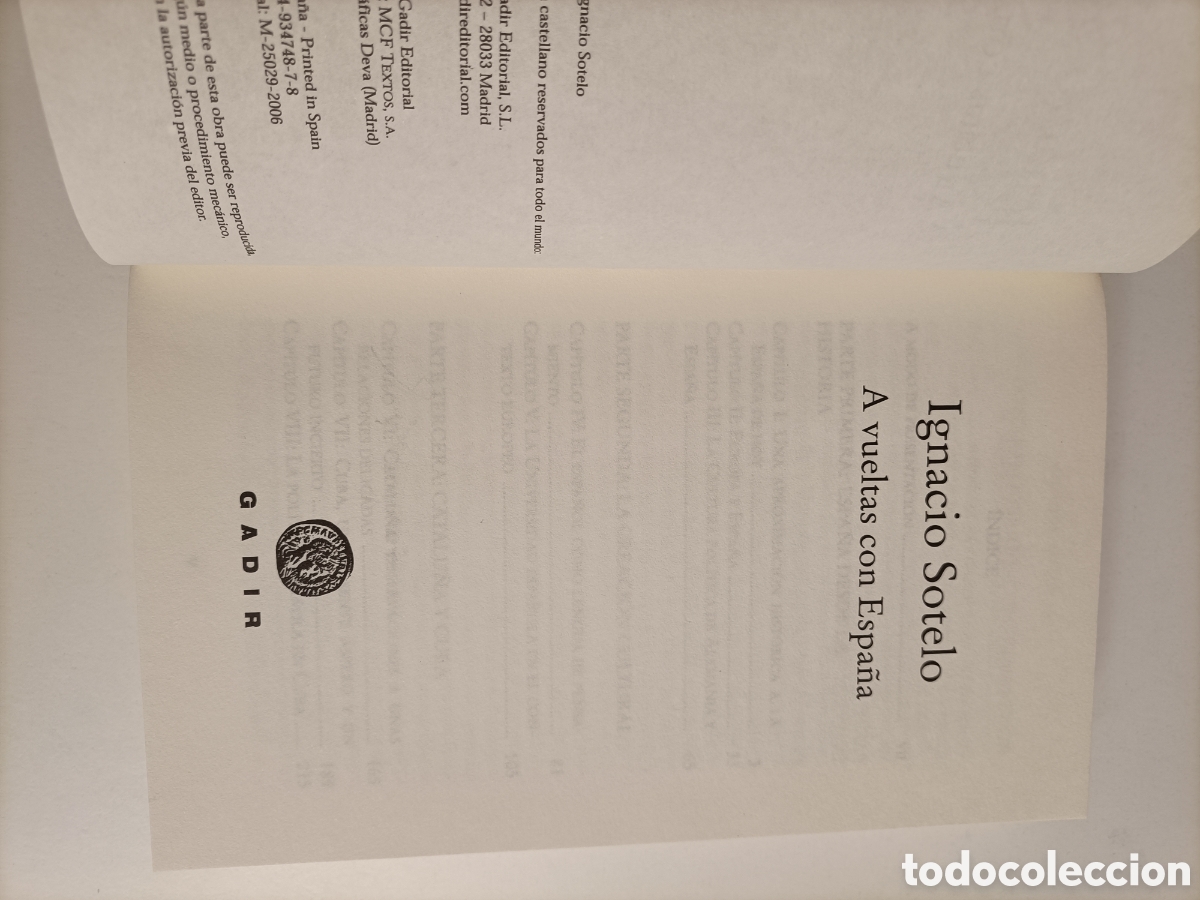Libros de segunda mano: A vueltas con Espa&ntilde;a. Ignacio Sotelo - Foto 9