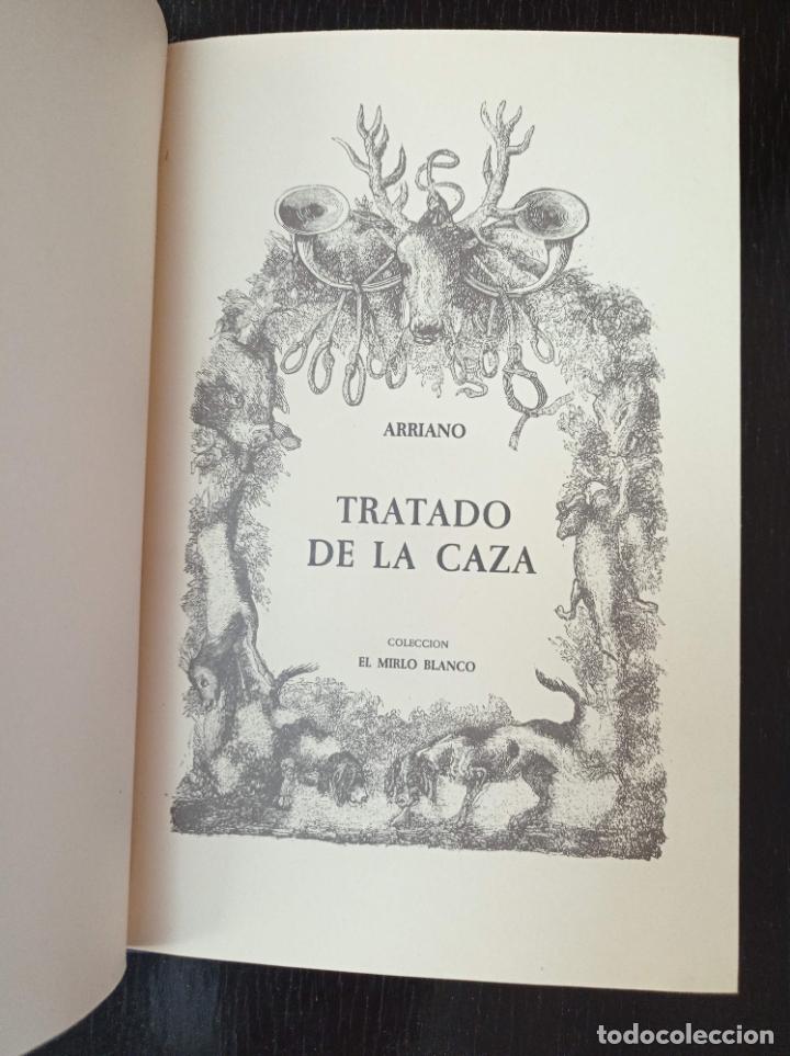 Libros de segunda mano: 1965 - ARRIANO. Tratado de la caza - Foto 2