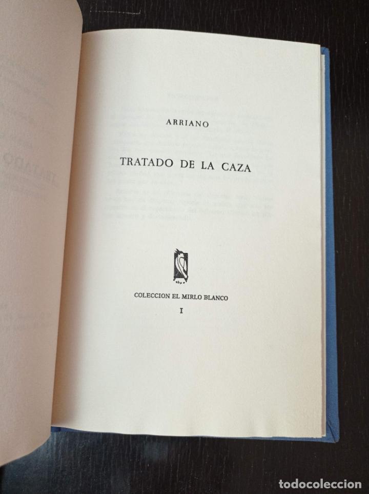 Libros de segunda mano: 1965 - ARRIANO. Tratado de la caza - Foto 3