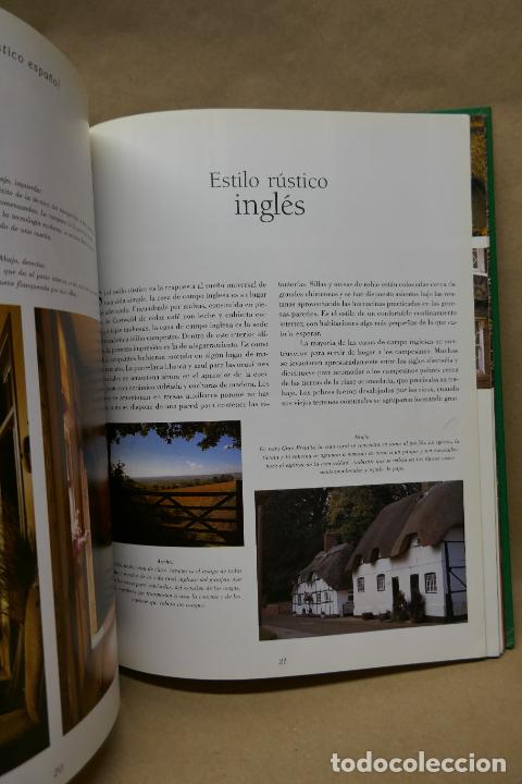 Libros de segunda mano: ESTILOS R&Uacute;STICOS. MILLER, Judith y Martin. RBA - EXCELENTE ESTADO - Foto 13