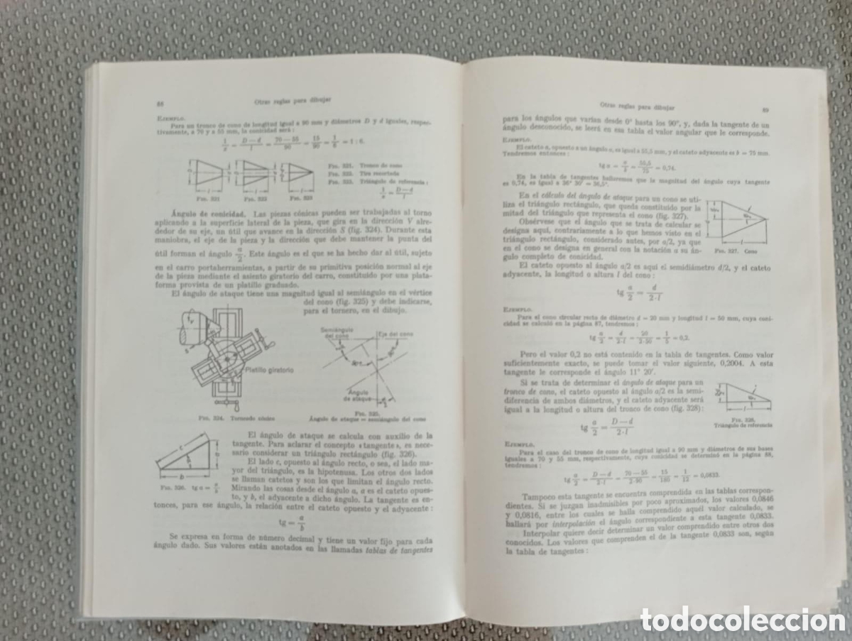 Libros de segunda mano: Dibujo t&eacute;cnico / Albert Bachmann y Richard Forberg - Foto 3