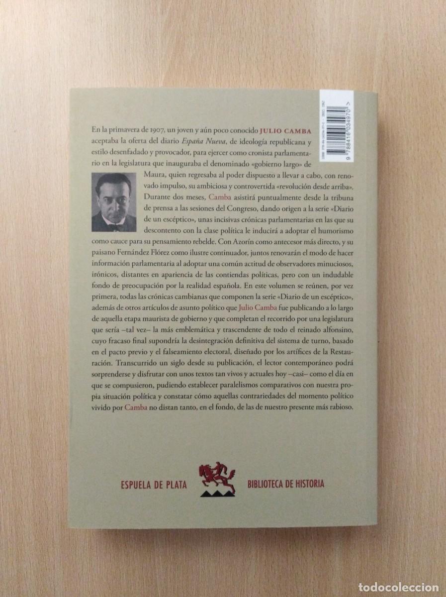 Libros de segunda mano: CR&Oacute;NICAS PARLAMENTARIAS (1907-1909). Julio Camba - Foto 2