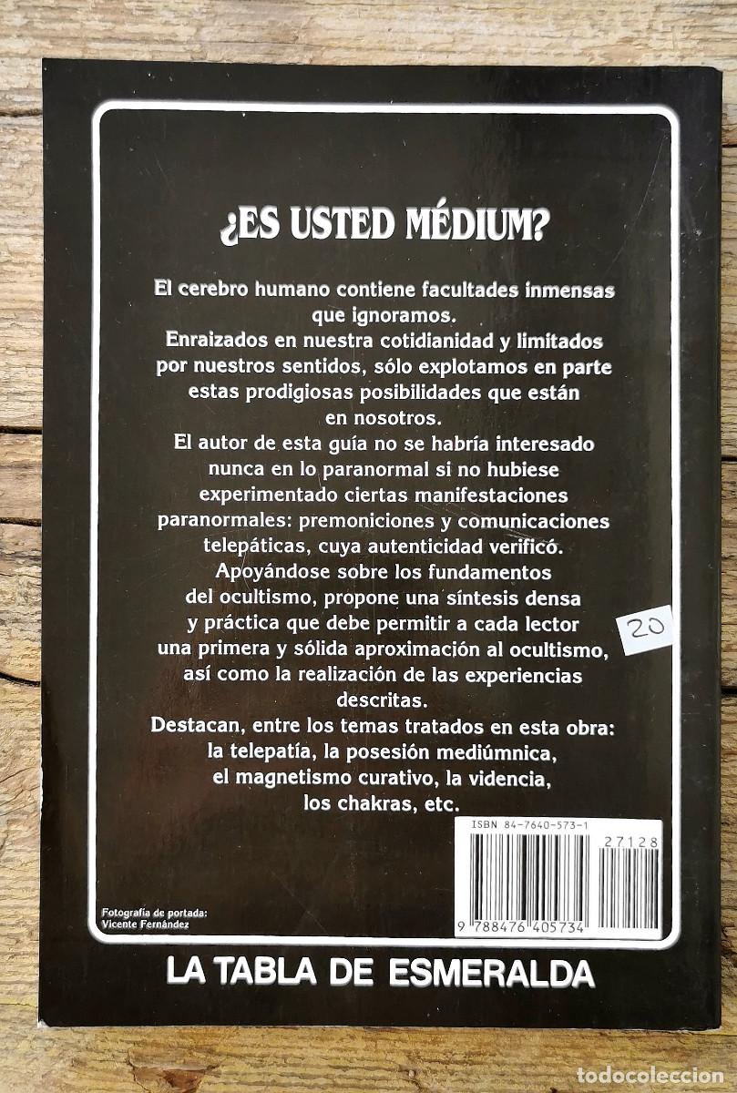 Libros de segunda mano: &iquest;ES USTED MEDIUM? MARC AURIVE. 1992 - Foto 2