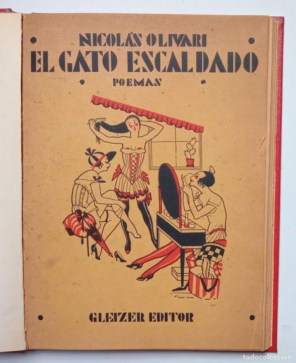 Libros de segunda mano: Olivari, Nicol&aacute;s - El Gato Escaldado - Primera Edici&oacute;n - (1929)- - Foto 1