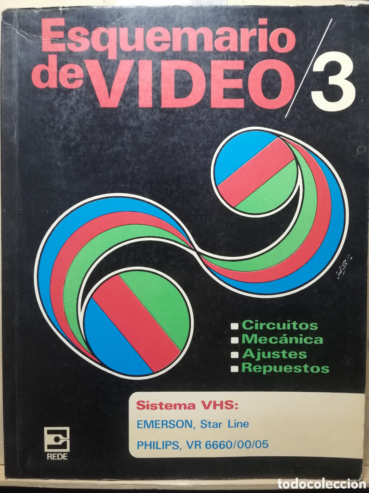 Libros de segunda mano: Esquemario de video 3 Rede - Foto 1
