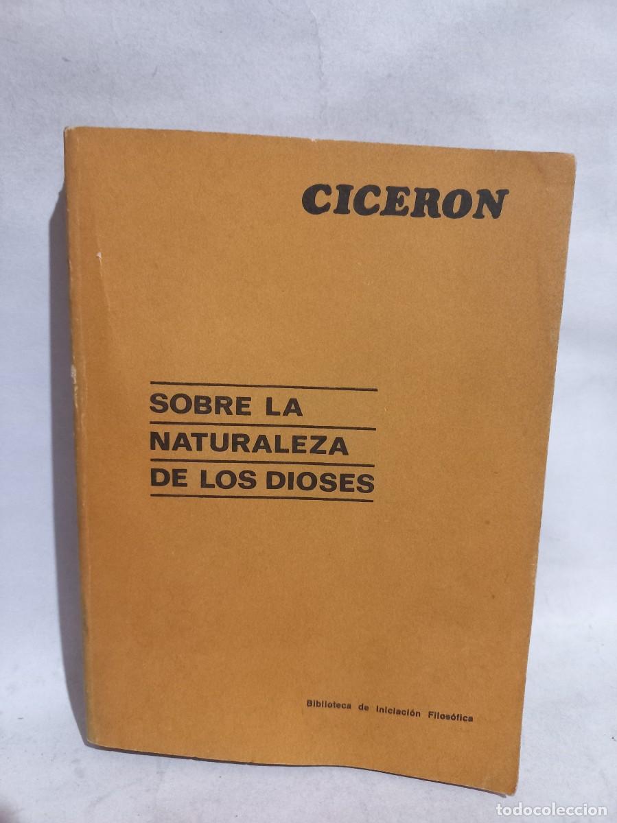 Libros de segunda mano: Ciceron - Sobre la Naturaleza de los Dioses - 1970 - Foto 1