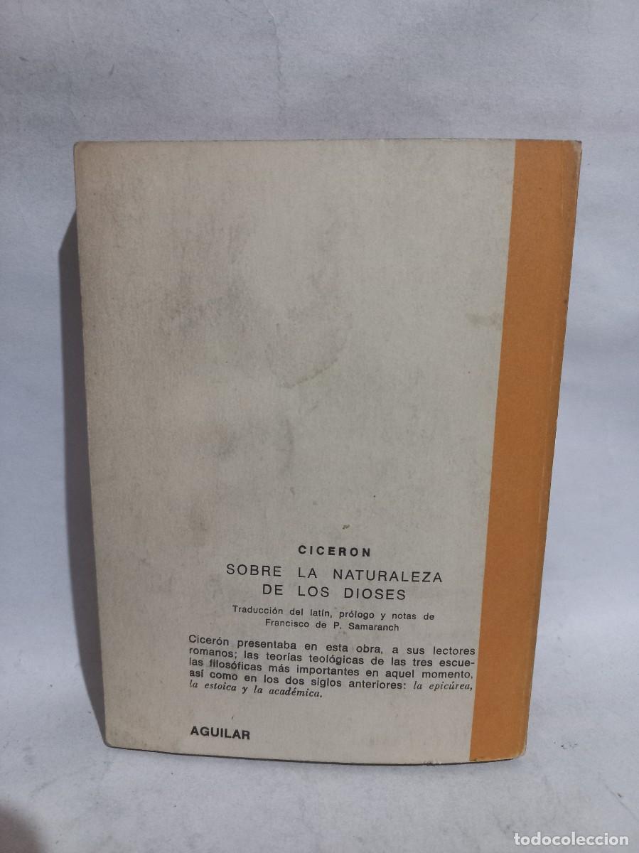 Libros de segunda mano: Ciceron - Sobre la Naturaleza de los Dioses - 1970 - Foto 4