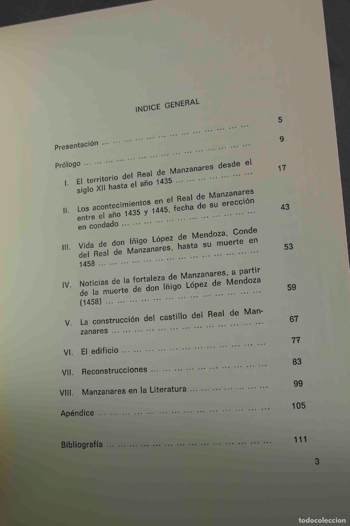 Libros de segunda mano: El Real de Manzanares y su castillo. L&oacute;pez Gonz&aacute;lez - Foto 2