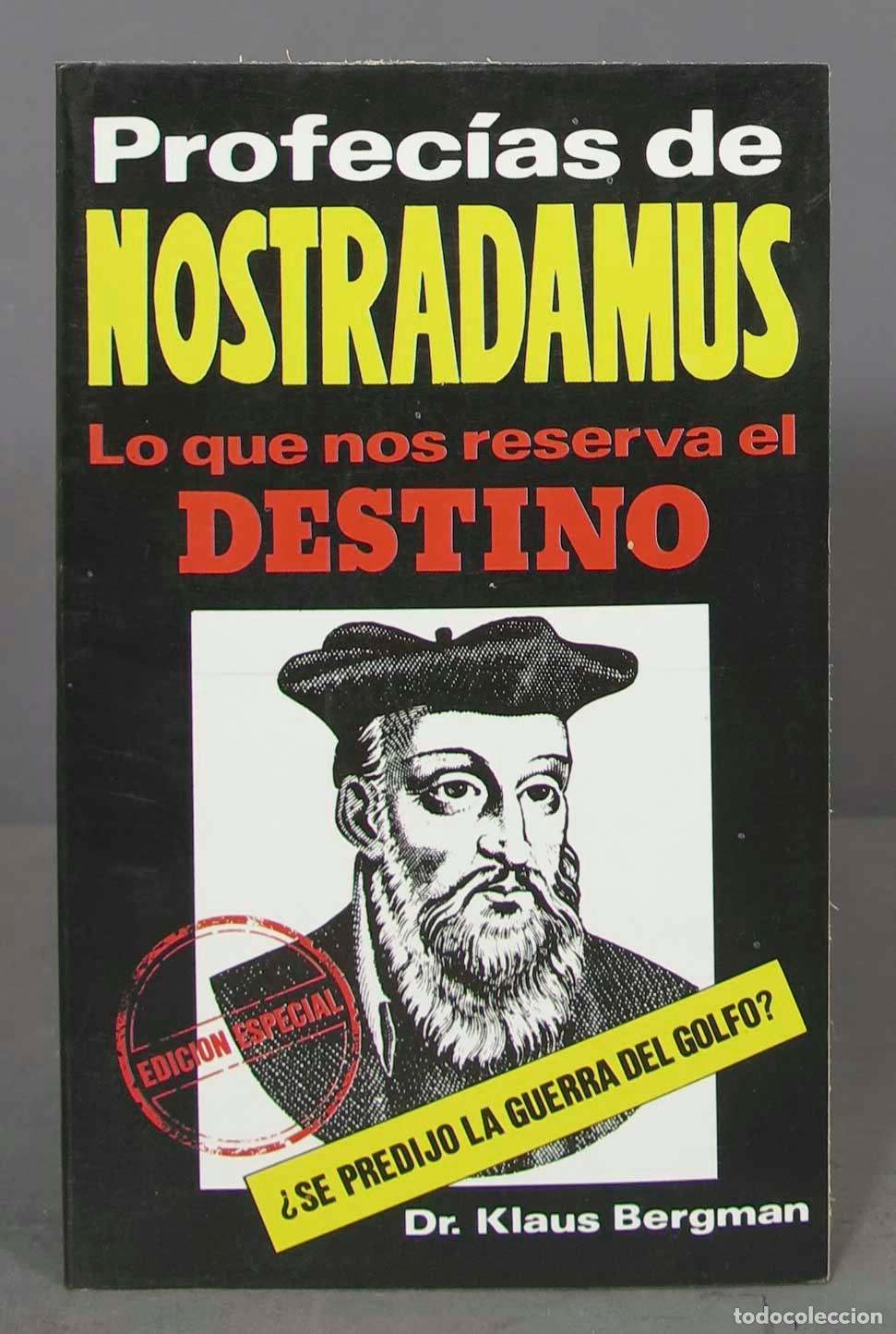 Libros de segunda mano: Profec&iacute;as de Nostradamus. Klaus Bergman - Foto 1