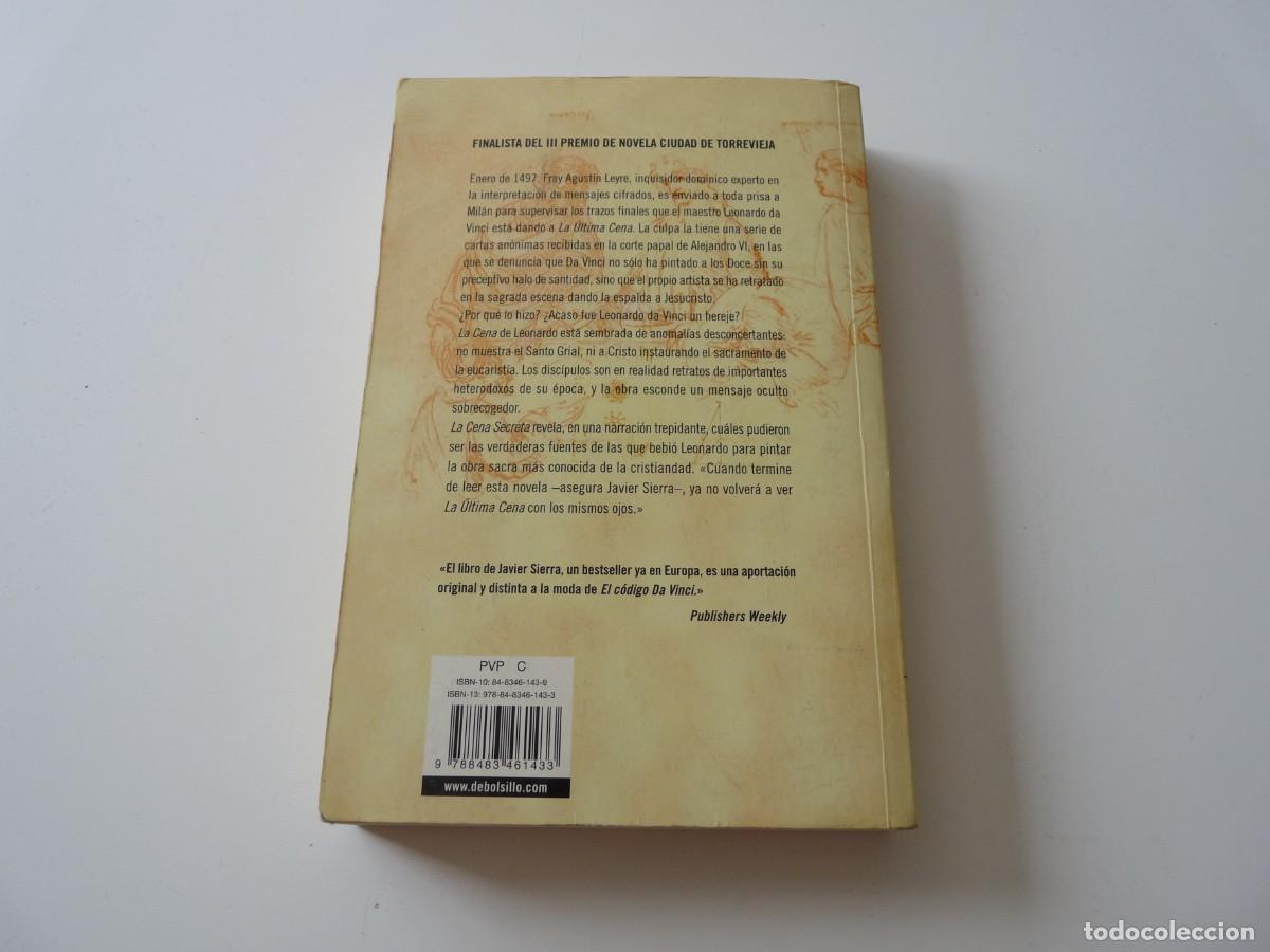 Libros de segunda mano: LA CENA SECRETA de JAVIER SIERRA REF: C10 - Foto 2