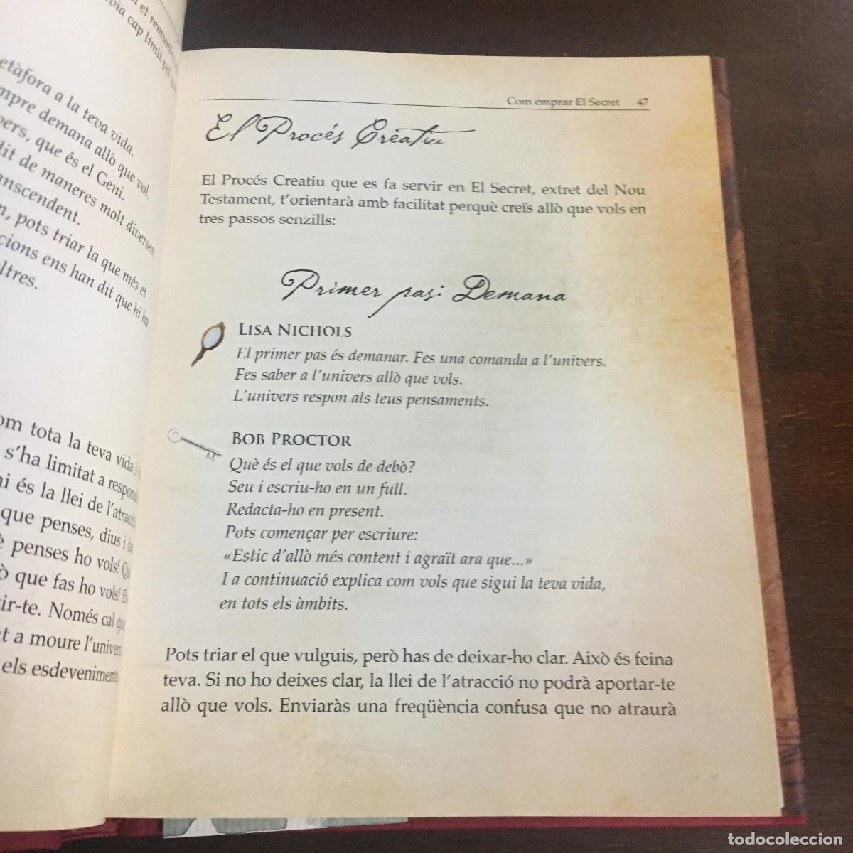 Libros de segunda mano: THE SECRET - EL SECRET - RHONDA BYRNE REF: 937 - Foto 3