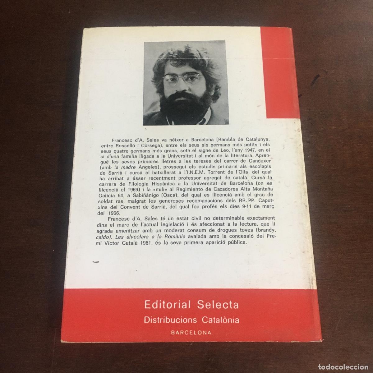 Libros de segunda mano: Les Alveolars a la Rom&agrave;nia. Francesc dA.Sales REF: 955 - Foto 4