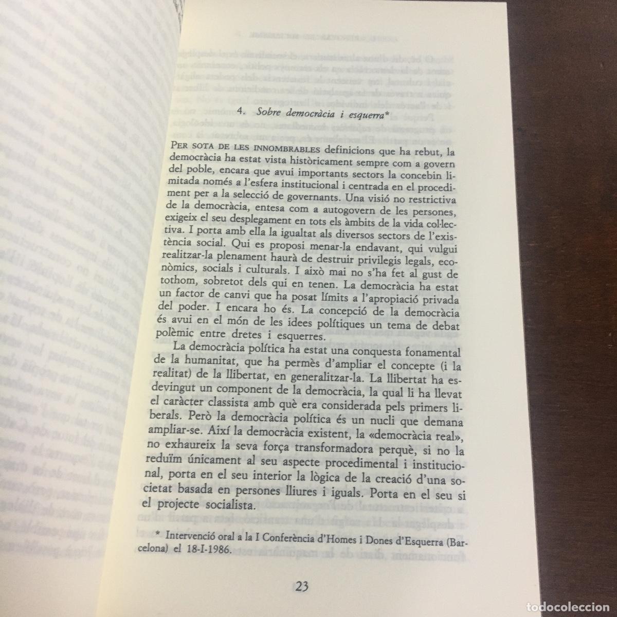 Libros de segunda mano: EL SOCIALISME DE LA LLIBERTAT - ISIDRE MOLAS REF: 958 - Foto 2