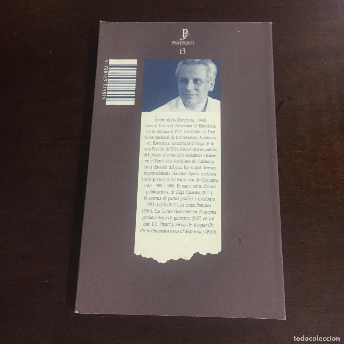 Libros de segunda mano: EL SOCIALISME DE LA LLIBERTAT - ISIDRE MOLAS REF: 958 - Foto 4