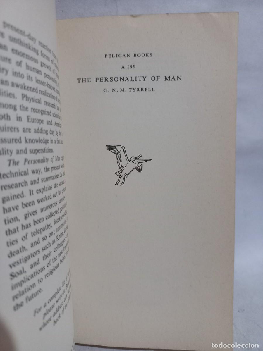 Libros de segunda mano: G. N. M. Tyrrell - The Personality - 1960 - Foto 3