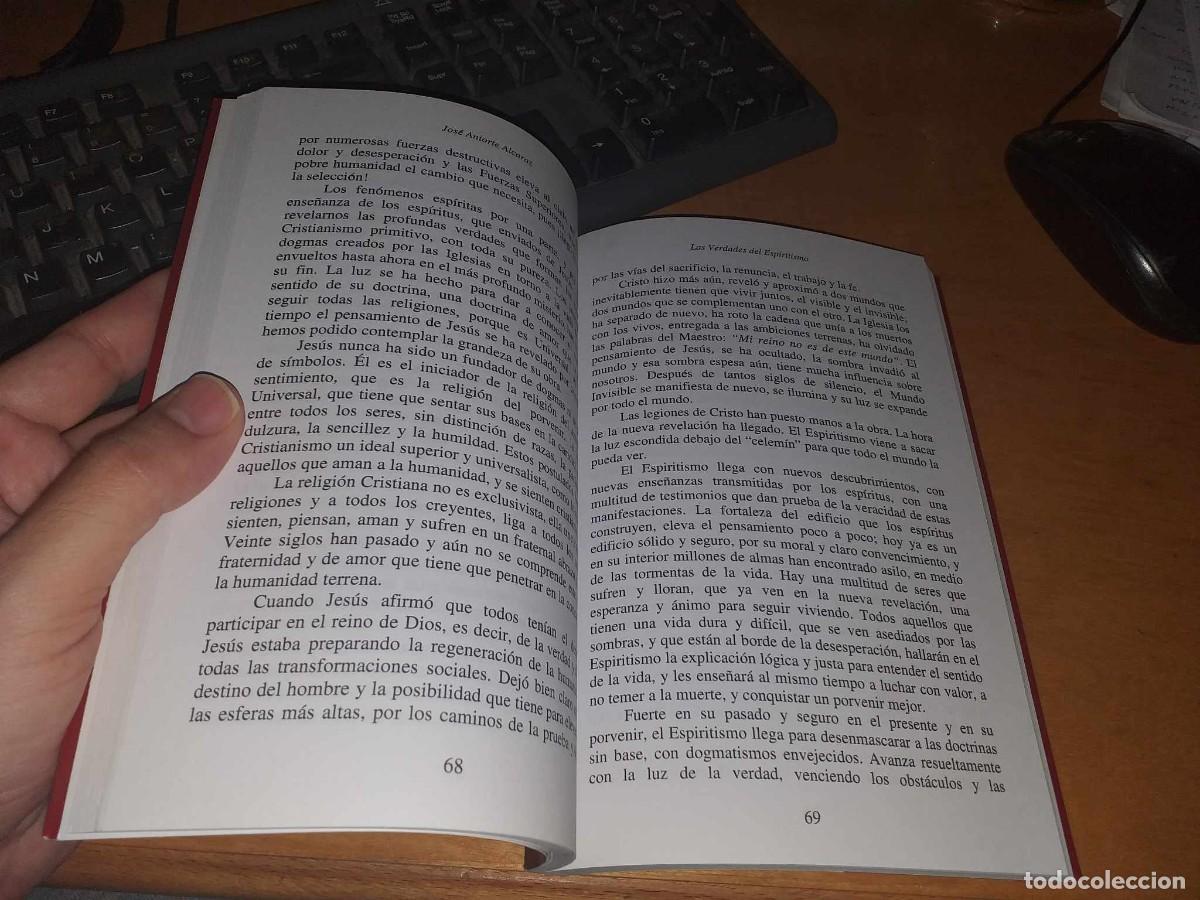 Libros de segunda mano: Libro: LAS VERDADES DEL ESPIRITISMO - Jos&eacute; Aniorte Alcaraz - Foto 4