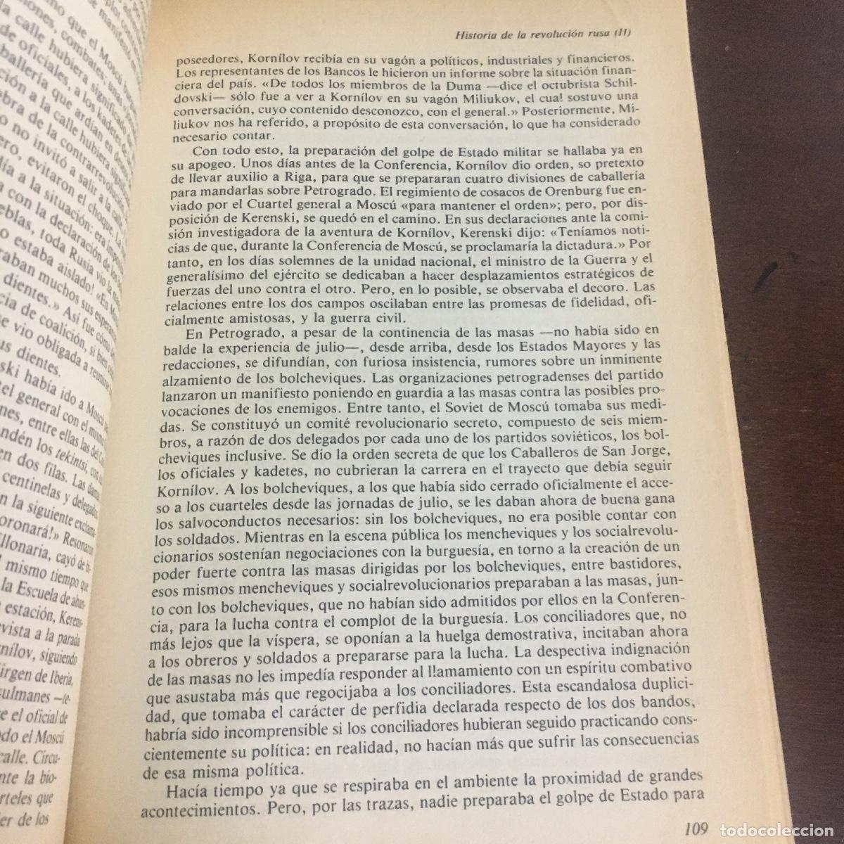 Libros de segunda mano: LEON TROTSKI. HISTORIA DE LA REVOLUCION RUSA (II) REF: 1088 - Foto 3
