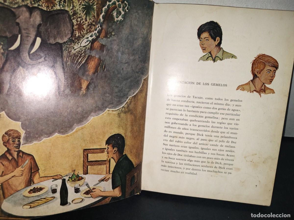 Libros de segunda mano: 175- LOS GEMELOS DE TARZ&Aacute;N - E. RICE BURROUGHS - 1967 - Foto 6