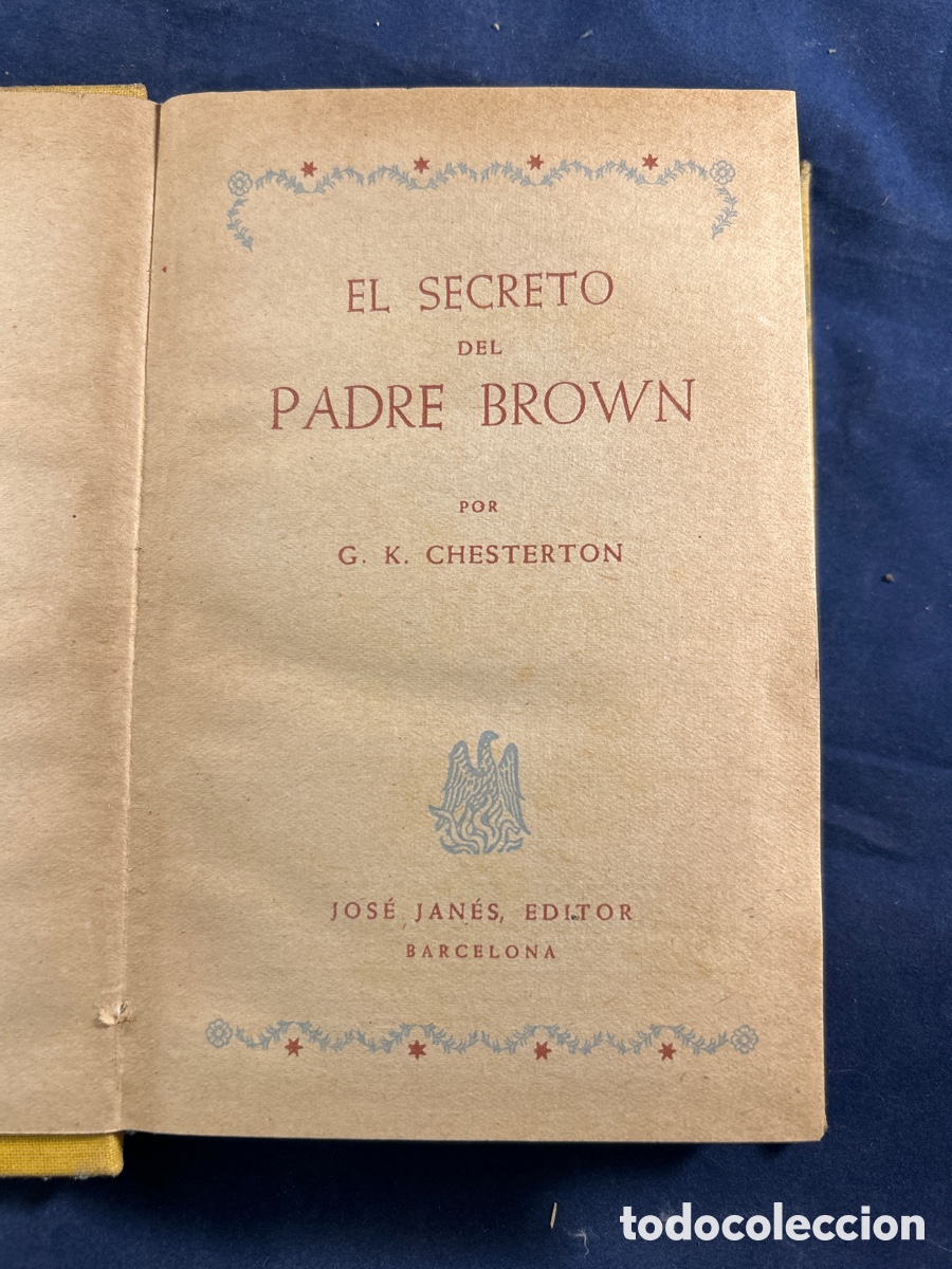 Libros de segunda mano: EL SECRETO DEL PADRE BROWN - Foto 1