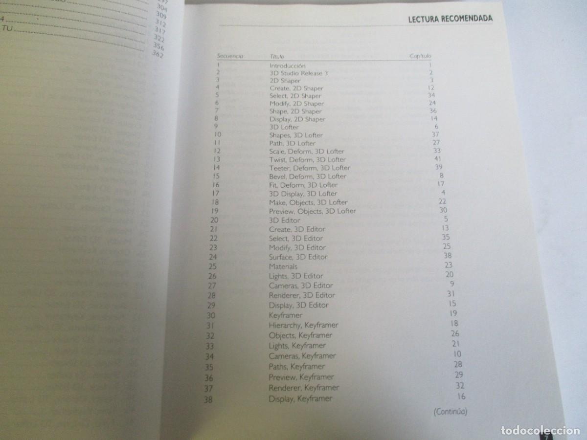 Libros de segunda mano: LUIS MIGUEL MART&Iacute;N CRUZ 3D Studio 4 W20953 - Foto 2
