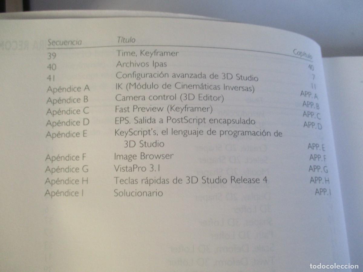 Libros de segunda mano: LUIS MIGUEL MART&Iacute;N CRUZ 3D Studio 4 W20953 - Foto 3
