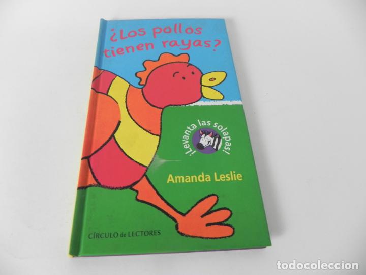 Libros de segunda mano: &iquest;LOS POLLOS TIENEN RAYAS? (AMANDA LESLIE ) CIRCULO DE LECTORES-2000 - Foto 2