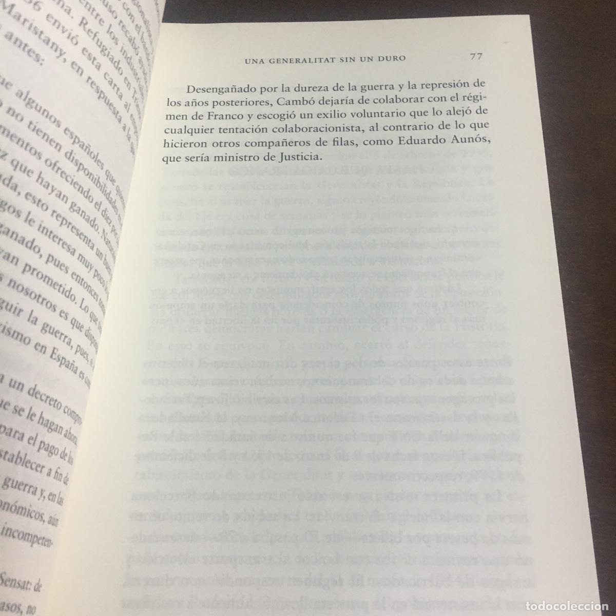 Libros de segunda mano: TARRADELLAS, TESTIGO DE ESPA&Ntilde;A - JES&Uacute;S CONTE REF: 1112 - Foto 3