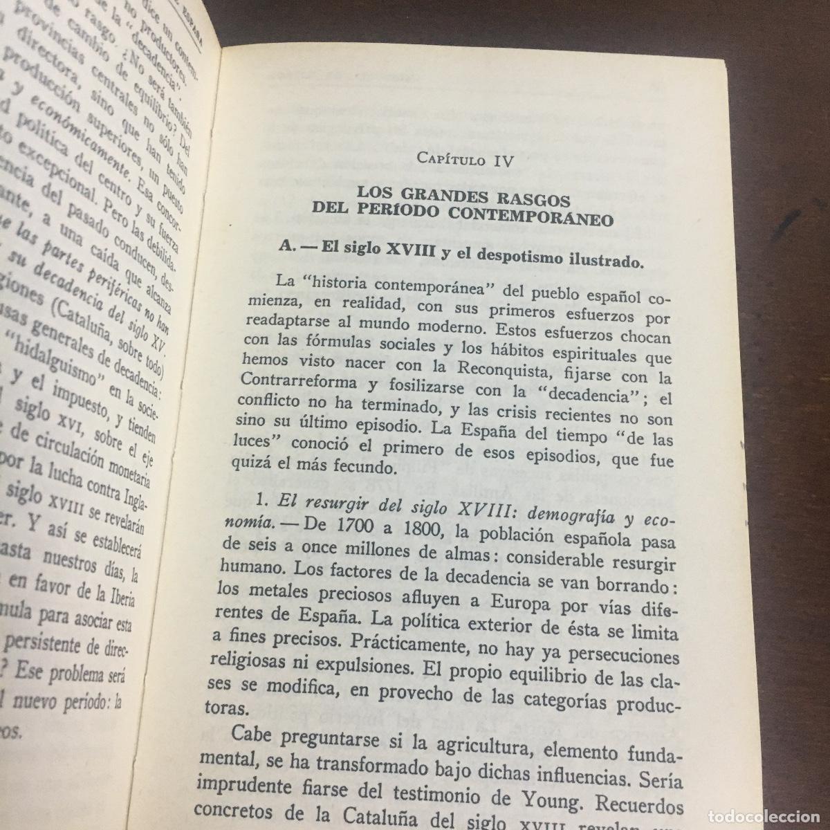 Libros de segunda mano: Historia de Espa&ntilde;a - Pierre Vilar REF: 1162 - Foto 3