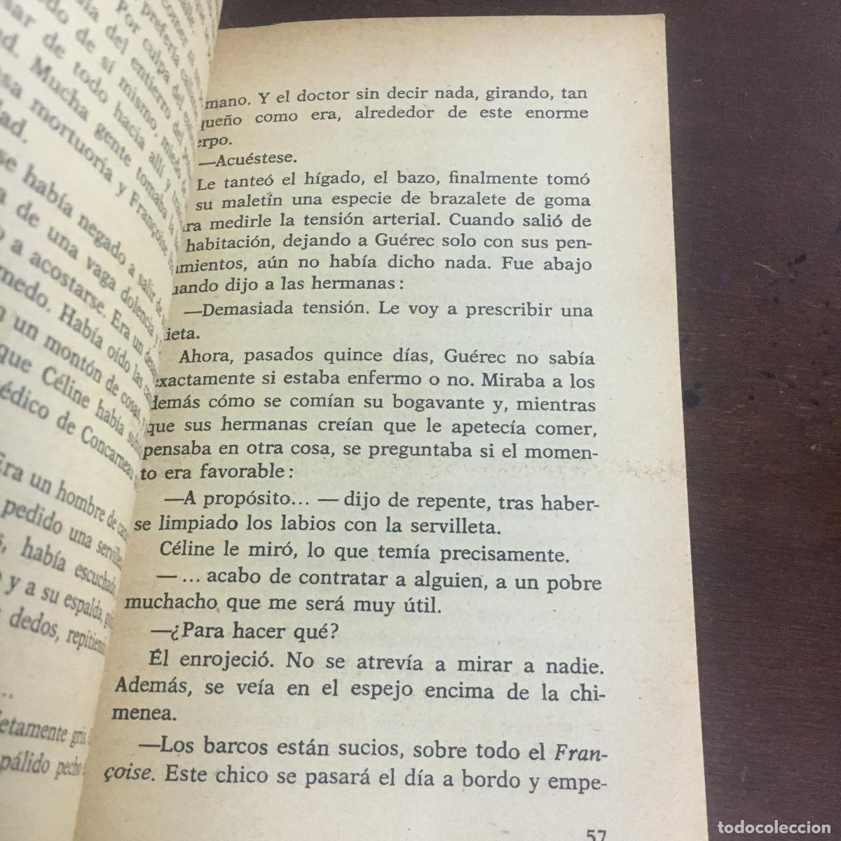 Libros de segunda mano: Georges Simenon - Las se&ntilde;oritas de Concarneau REF: 1182 - Foto 2