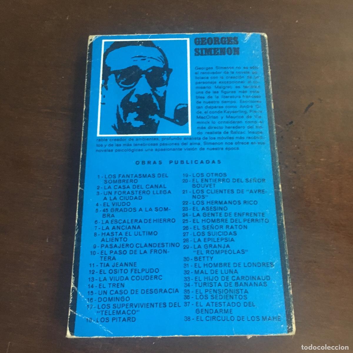 Libros de segunda mano: Georges Simenon - Las se&ntilde;oritas de Concarneau REF: 1182 - Foto 4
