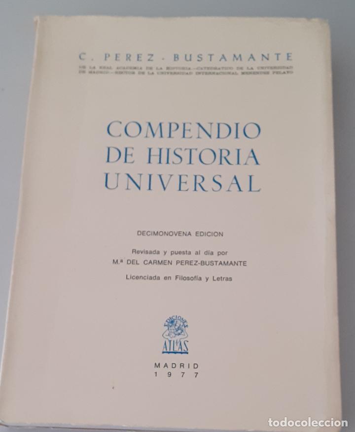 Libros de segunda mano: COMPENDIO DE HISTORIA UNIVERSAL - Foto 1