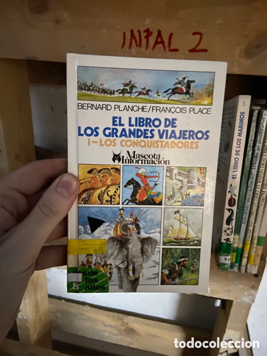 Libros de segunda mano: InPal2- BERNARD PLANCHE/FRANCOIS PLACE EL LIBRO DE LOS GRANDES VIAJEROS LOS CONQUISTADORES