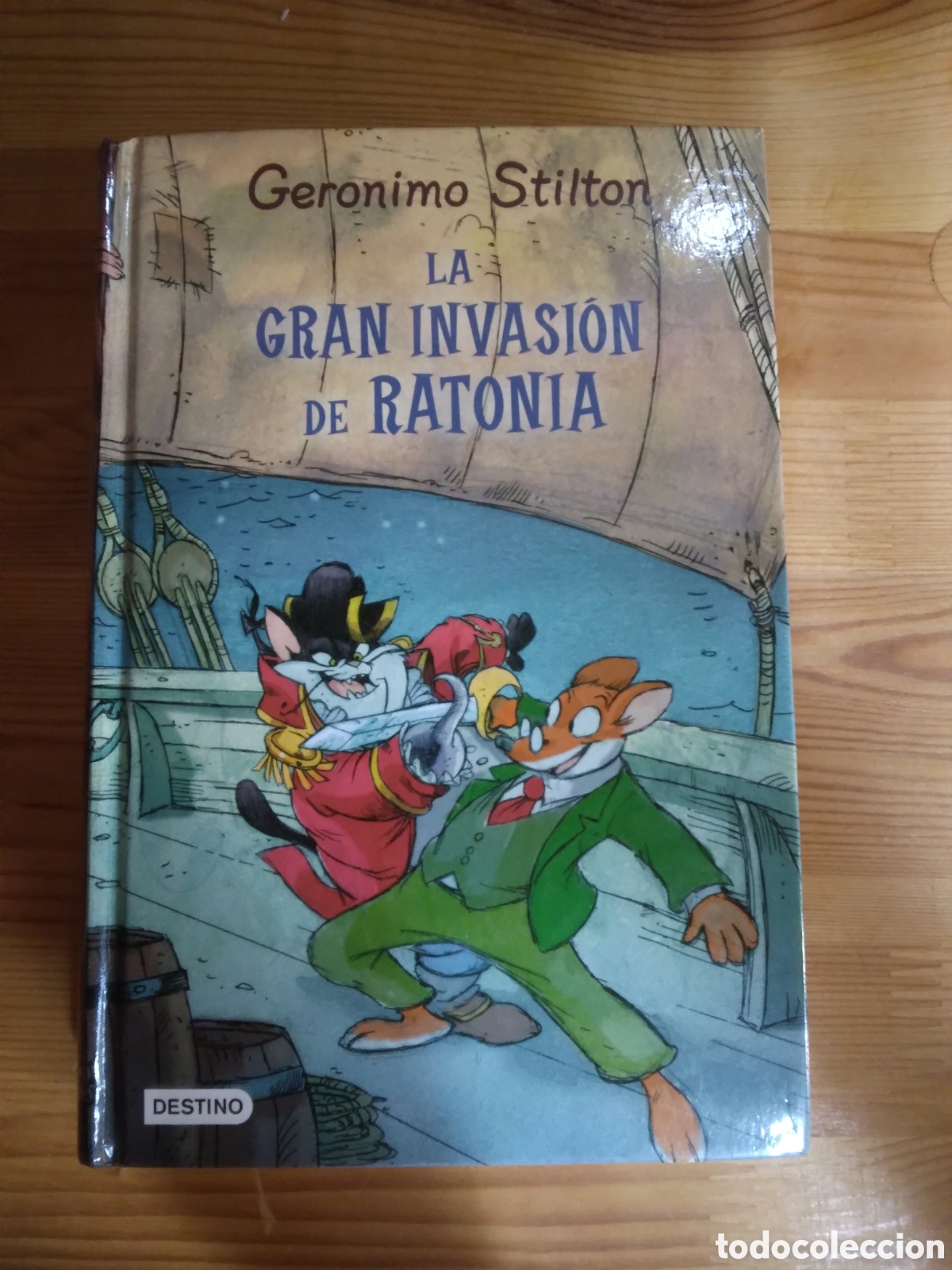 Libros de segunda mano: Geronimo Stilton,La gran invasi&oacute;n de Ratonia, Destino - Foto 1