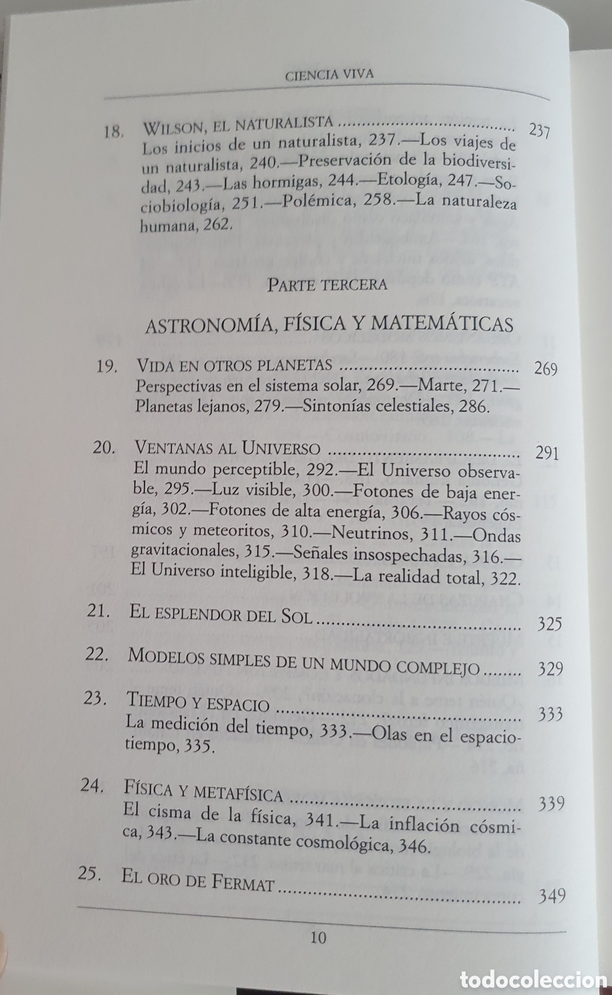 Libros de segunda mano: Ciencia viva Jesus Mosterin - Foto 5