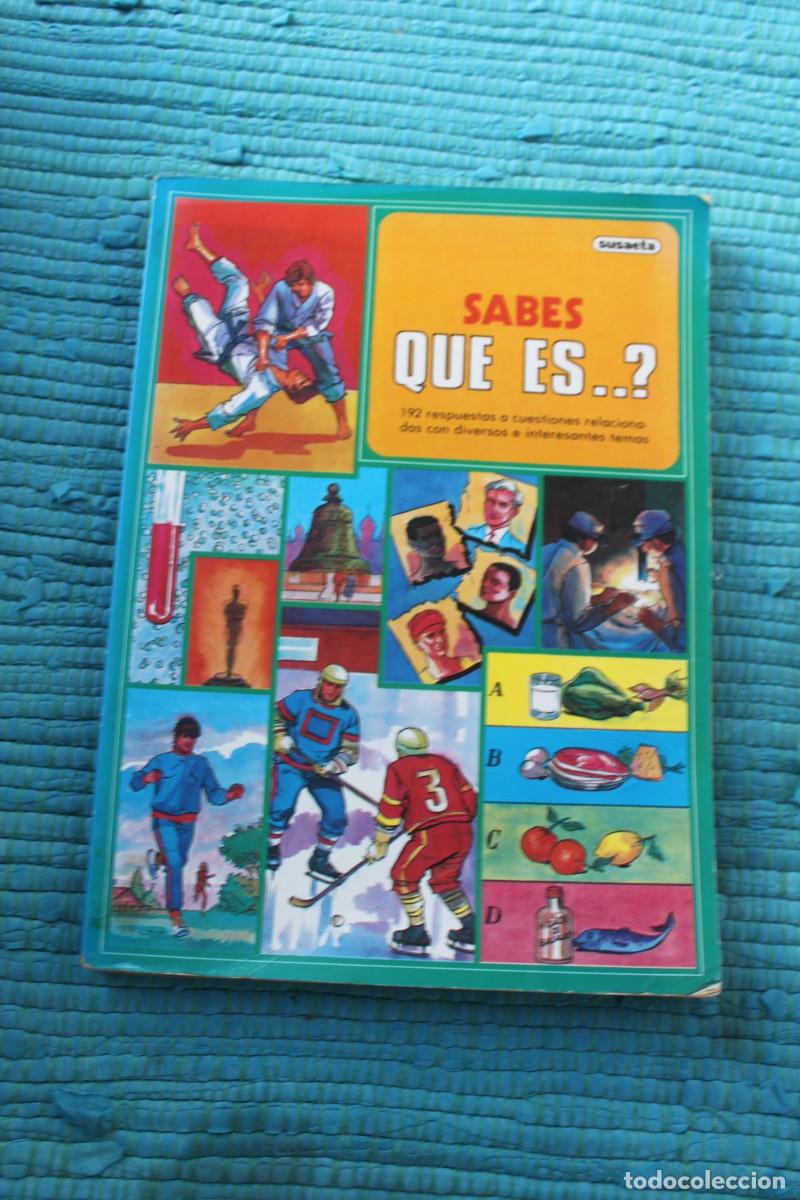 Libros de segunda mano: SABES QUE ES ...? SUSAETA - Foto 1