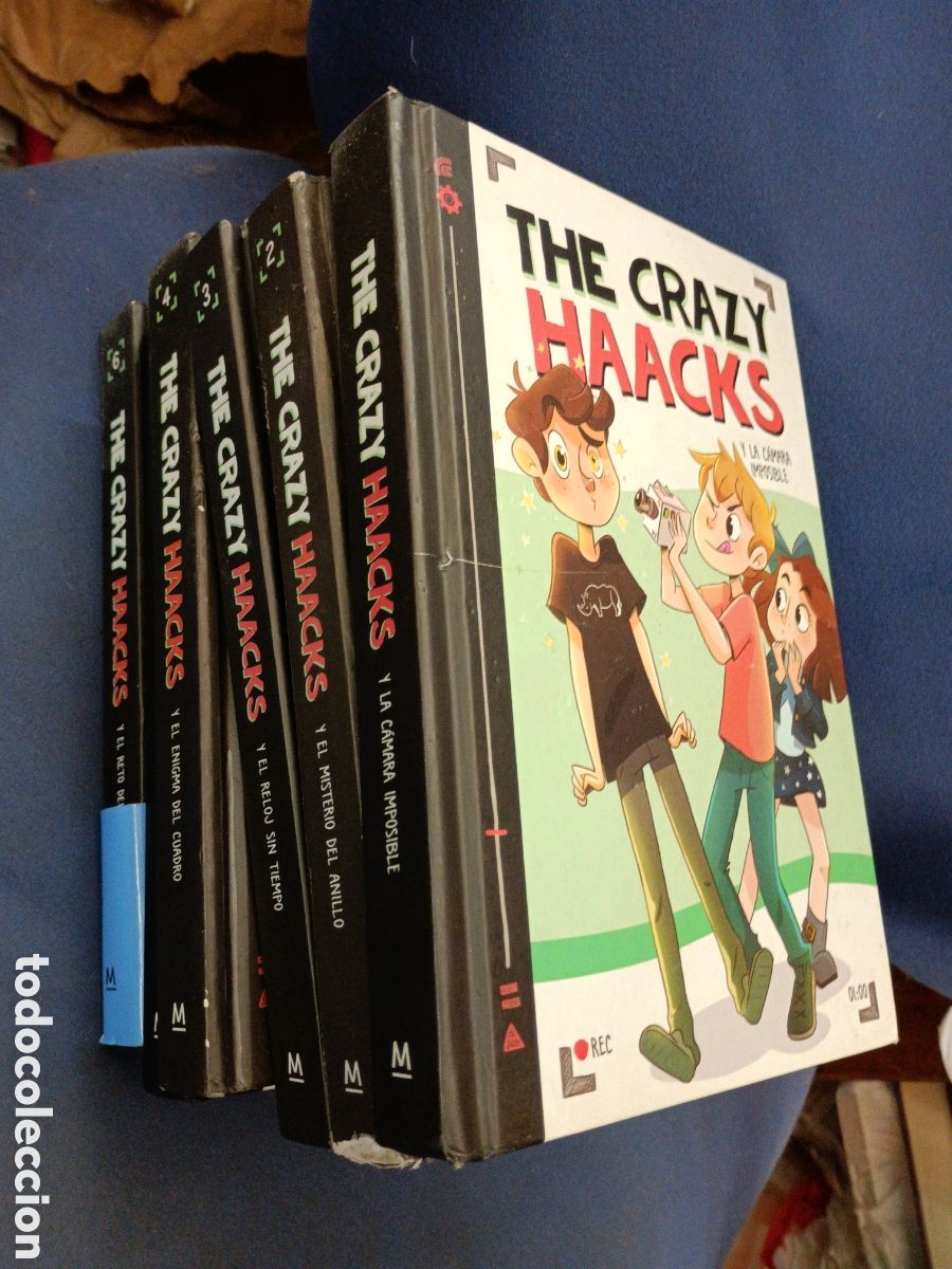 Libros de segunda mano: THE CRAZY HAACKS. MONTENA. 6 VOL. - Foto 1