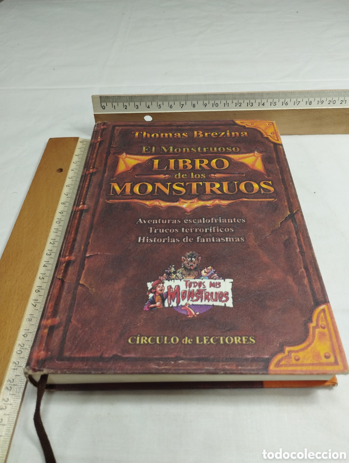 Libros de segunda mano: El monstruoso libro de los monstruos. Thomas Brezina, 1999 KKB - Foto 1