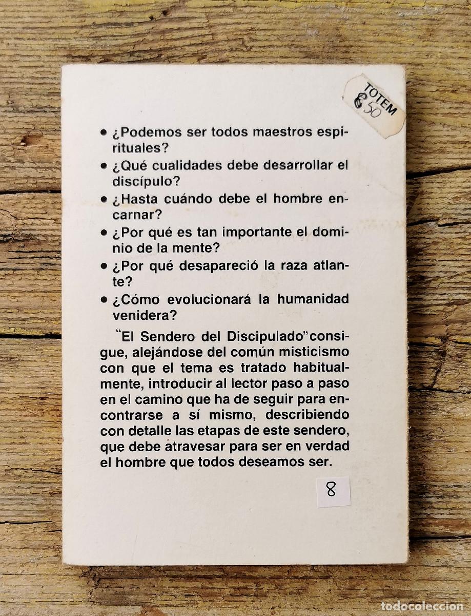 Libros de segunda mano: EL SENDERO DEL DISCIPULADO. ANNIE BESANT. 1988 - Foto 2
