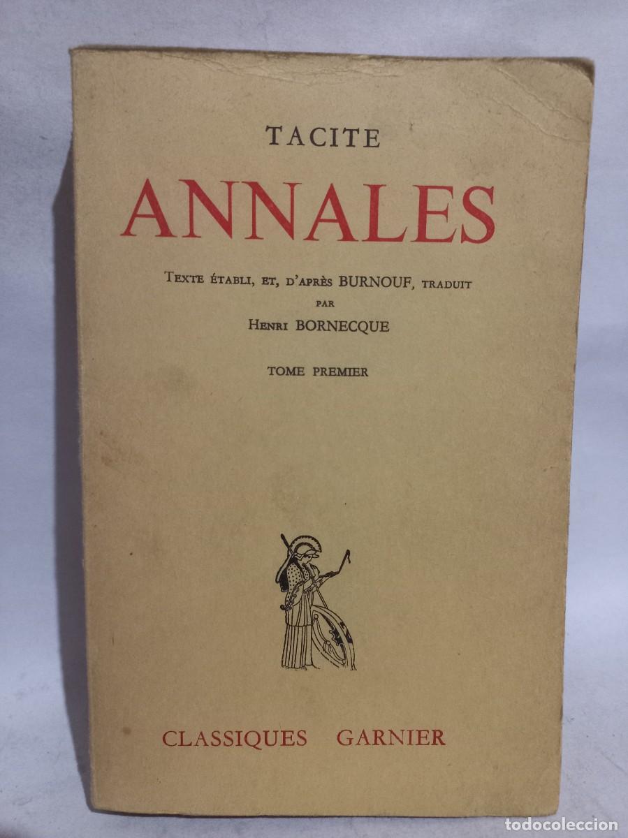 Libros de segunda mano: Tacite - Annales - 1957 - Foto 1