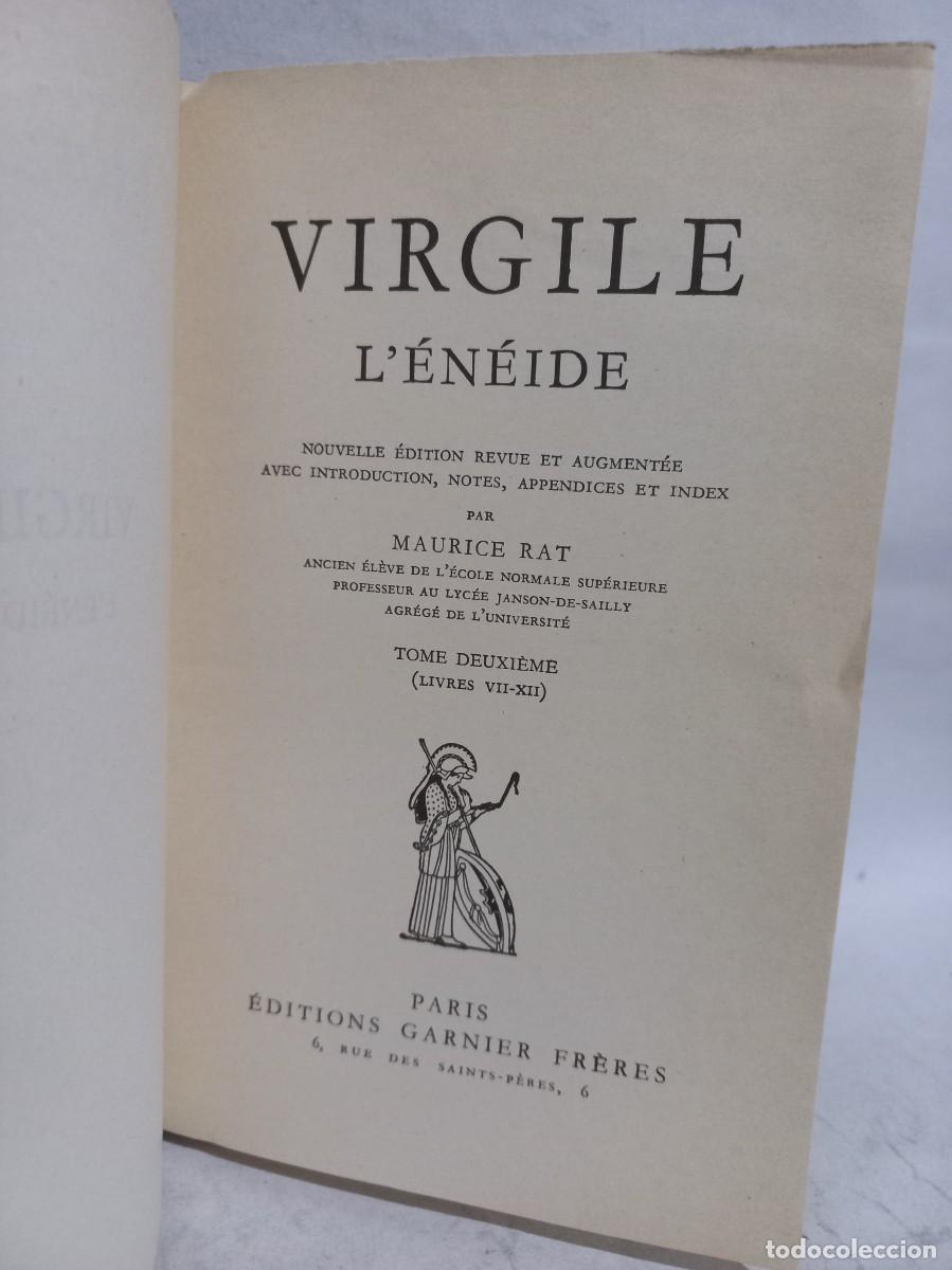 Libros de segunda mano: Virgile - L&Eacute;n&eacute;ide - 1955 - Foto 3