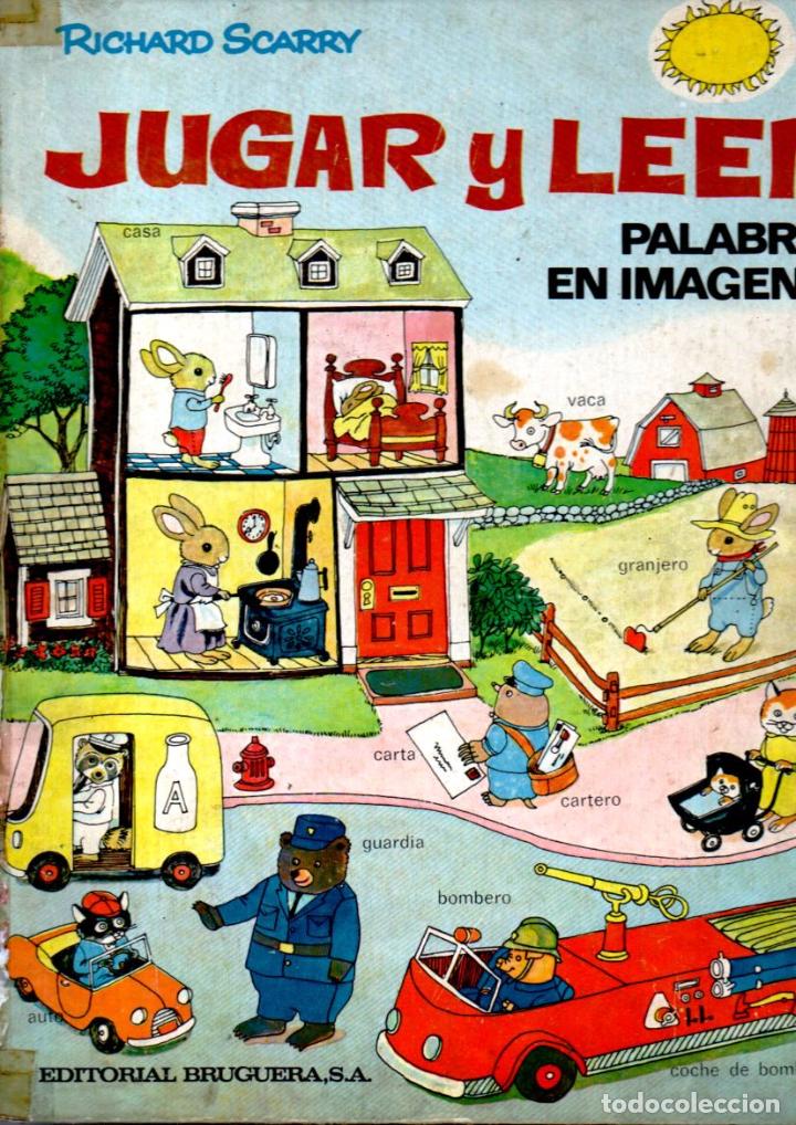 Libros de segunda mano: RICHARD SCARRY . JUGAR Y LEER (BRUGUERA, 1970) - Foto 1