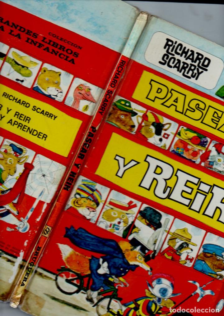 Libros de segunda mano: RICHARD SCARRY . PASEAR Y REIR (BRUGUERA, 1970) - Foto 2