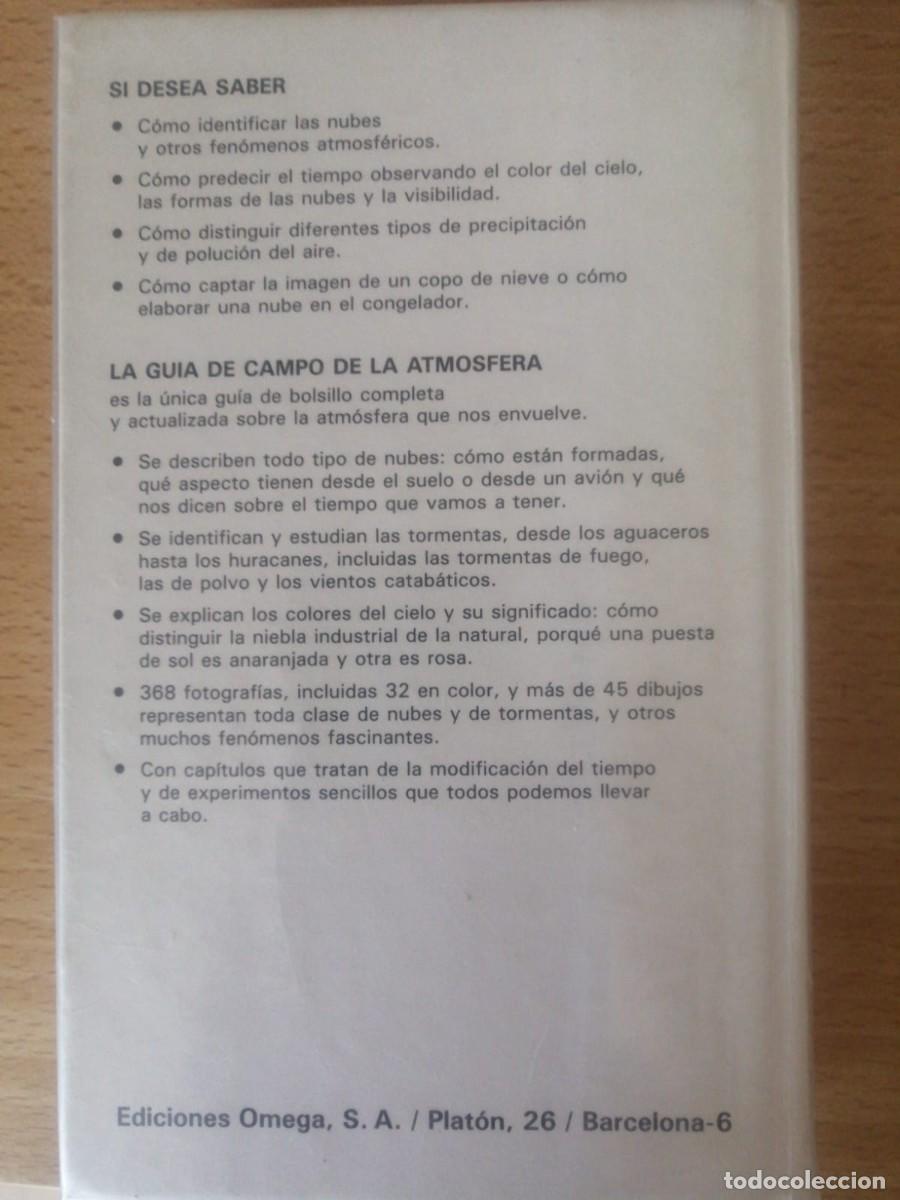 Libros de segunda mano: Gu&iacute;a de campo de la Atm&oacute;sfera - Foto 2